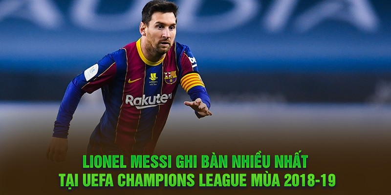 Lionel Messi lập được nhiều thành tích nhất tại UEFA Champions League 2018-19